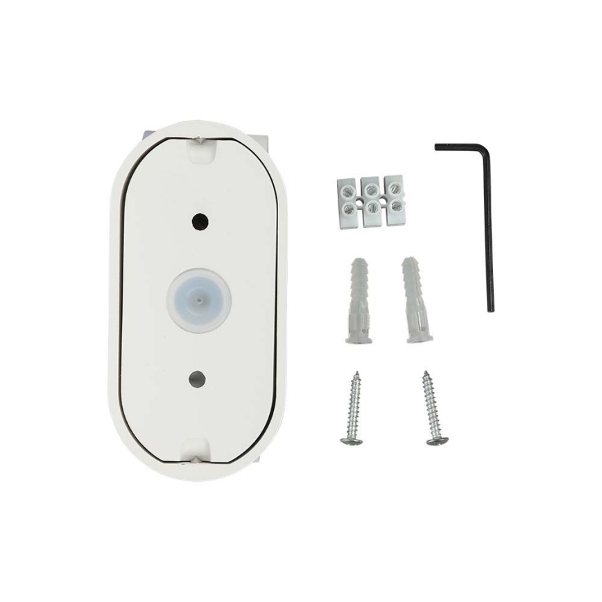 LED Εξωτερικού χώρου εύκαμπτο φωτιστικό τοίχου LED/5W/230V 4000K IP65 λευκό