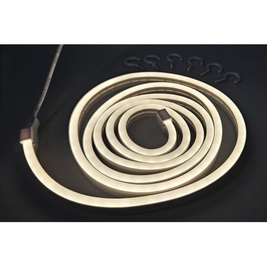 LED Εύκαμπτη ταινία NEON LED/5V USB 1,8 m λευκό