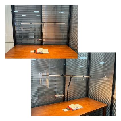 LED Ρυθμιζόμενο αφής ευέλικτο επιτραπέζιο φωτιστικό POINTIQ LED/36W/230V 3000-6500K CRI 92 μαύρο