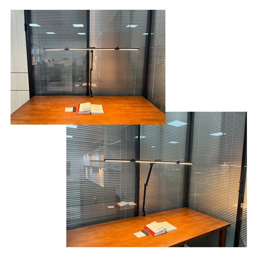 LED Ρυθμιζόμενο αφής ευέλικτο επιτραπέζιο φωτιστικό POINTIQ LED/36W/230V 3000-6500K CRI 92 μαύρο