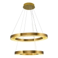 LED Αναρτώμενος φωτισμός JESI LED/140W/230V 3000K 100 cm μπρονζέ