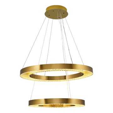 LED Αναρτώμενος φωτισμός JESI LED/140W/230V 3000K 100 cm μπρονζέ