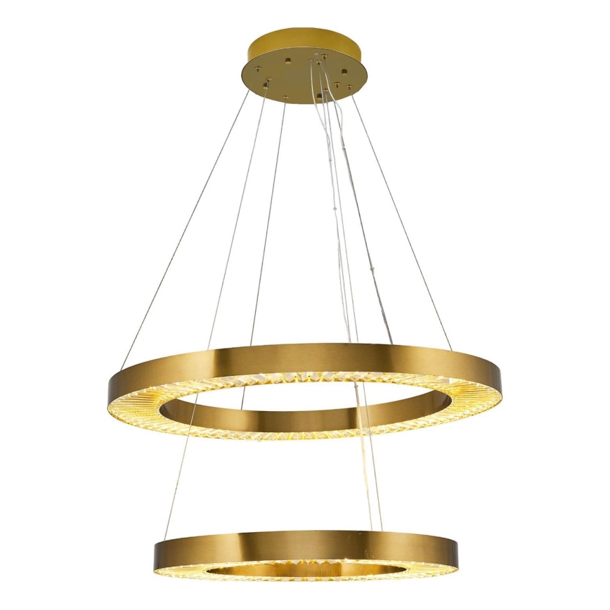 LED Αναρτώμενος φωτισμός JESI LED/140W/230V 3000K 100 cm μπρονζέ