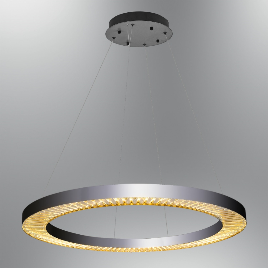 LED Αναρτώμενος φωτισμός JESI LED/90W/230V 3000K 100 cm ασημένιος