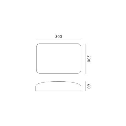 LED Αριθμός οικίας με ανιχνευτή NUMOS LED/7W/230V IP65