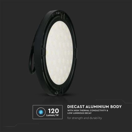 LED Βιομηχανικός Φωτισμός High Bay LED/100W/230V IP65 6500K