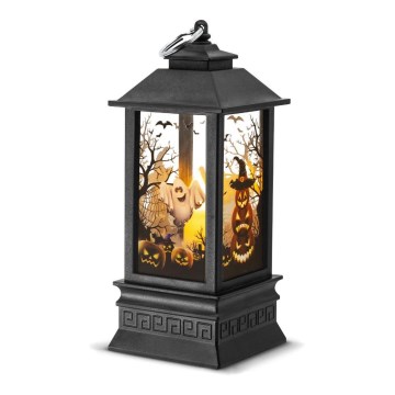 LED Διακόσμηση HALLOWEEN LED/3xAAA/θερμό λευκό φαναράκι με κολοκύθες