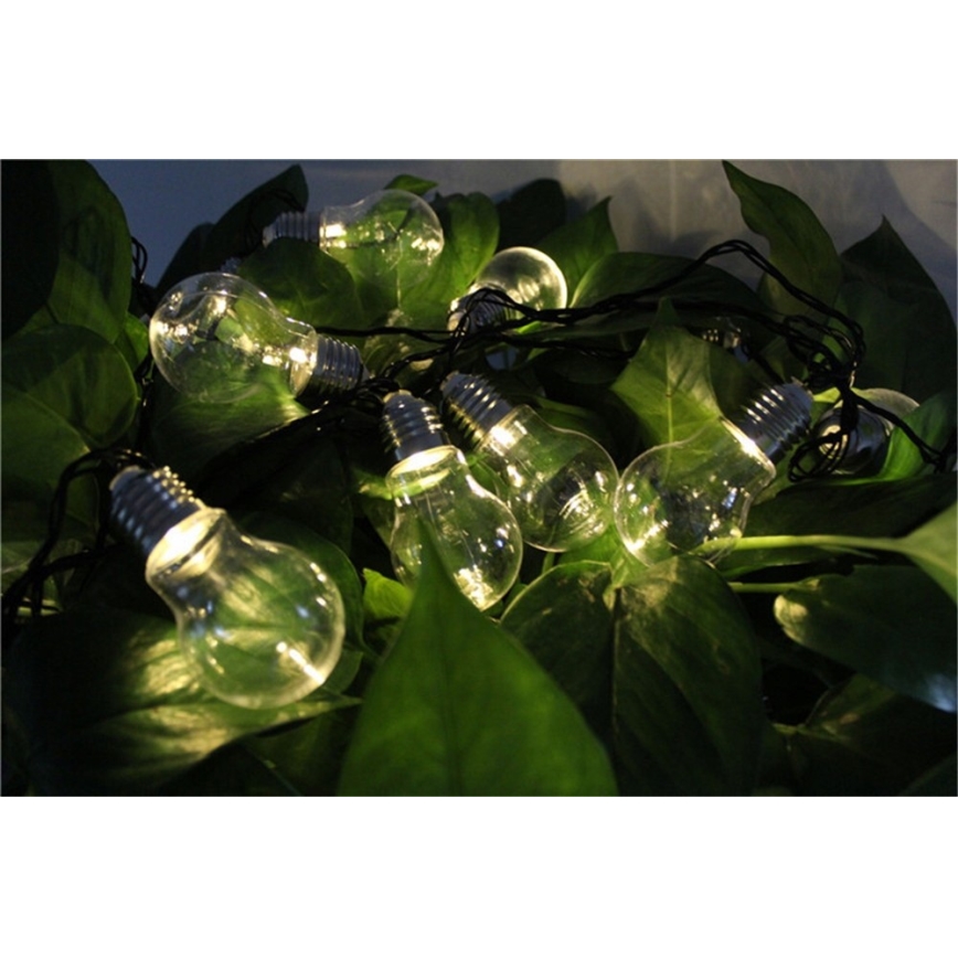 LED Διακοσμητική φωτεινή αλυσίδα SMOLDER 2,1 m 10xLED/2xAA