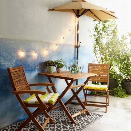 LED Διακοσμητική φωτεινή αλυσίδα SMOLDER 2,1 m 10xLED/2xAA