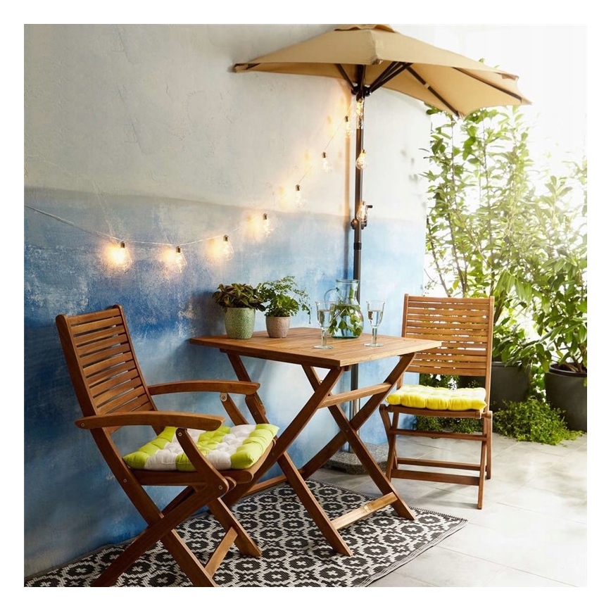 LED Διακοσμητική φωτεινή αλυσίδα SMOLDER 2,1 m 10xLED/2xAA