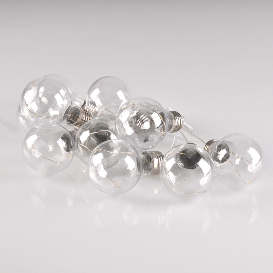 LED Διακοσμητική γιρλάντα SMOLDER 2,1 m 10xLED/2xAA