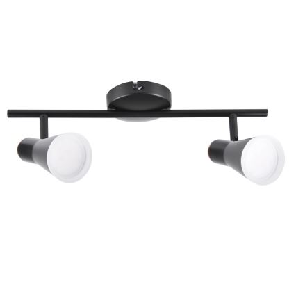 LED Διπλό σποτ BERG 2xLED/4,2W/230V μαύρο