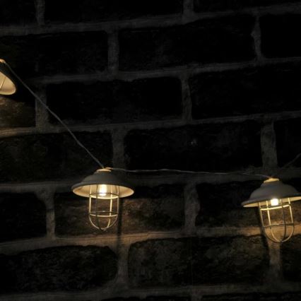 LED Διακοσμητικό φωτιστικό εξωτερικού χώρου LOFT 10xLED/2xAA