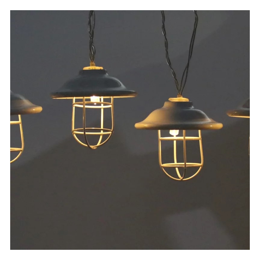 LED Διακοσμητικό φωτιστικό εξωτερικού χώρου LOFT 10xLED/2xAA