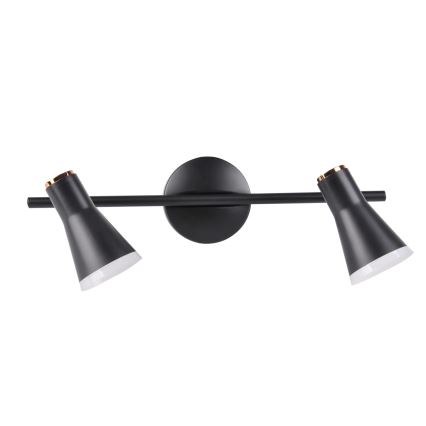 LED Διπλό σποτ BERG 2xLED/4,2W/230V μαύρο