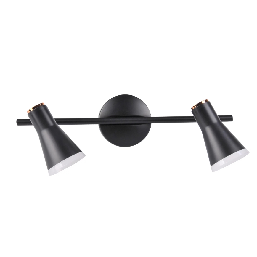 LED Διπλό σποτ BERG 2xLED/4,2W/230V μαύρο