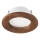 LED Ενσωματωμένο φωτιστικό WOODY SPOT LED/5,5W/230V 4000K κερασιά Ø 10 εκ.