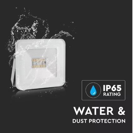 LED Έξυπνος dimmable RGB προβολέας LED/20W/230V IP65 λευκό