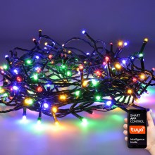 LED Εξωτερικά Χριστουγεννιάτικα λαμπάκια 240xLED/8 λειτουργίες 17m Wi-Fi Tuya IP44  πολύχρωμα/θερμό λευκό