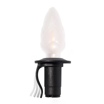 LED εξωτερική χριστουγεννιάτικη γιρλάντα CONE FILAMENT 20xE10 19 m πολύχρωμη/θερμό λευκό IP44, Κατασκευασμένο στην Τσεχία