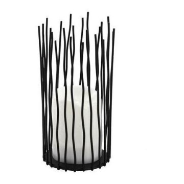 LED Εξωτερικό διακοσμητικό φωτιστικό NYBORG LED/2xAA 22 εκ. IP44 ζεστό λευκό