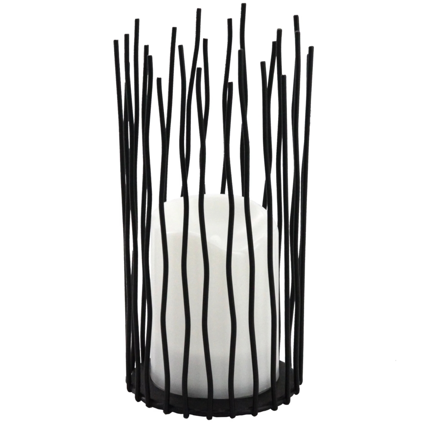 LED Εξωτερικό διακοσμητικό φωτιστικό NYBORG LED/2xAA 22 εκ. IP44 ζεστό λευκό
