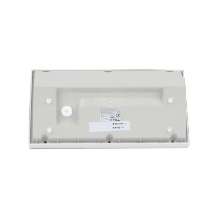 LED Εξωτερικό Επιτοίχιο Φωτιστικό LED/12W/230V 4000K IP65 λευκό