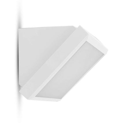 Εξωτερικό επιτοίχιο φωτιστικό LED/20W/230V 4000K IP65 λευκό