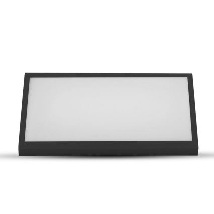 Εξωτερικό επιτοίχιο φωτιστικό LED/20W/230V 6400K IP65 μαύρο