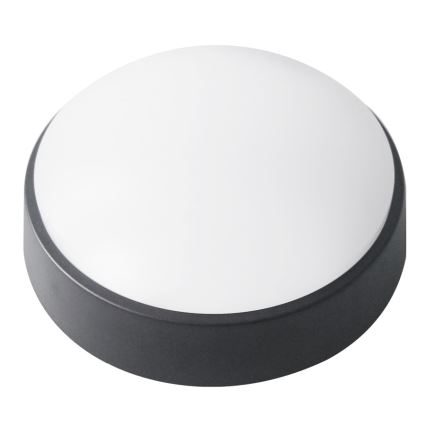 LED Εξωτερικό οροφής φωτιστικό LED/14W/230V IP54 μαύρο