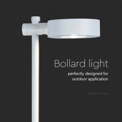 LED εξωτερικό φωτιστικό LED/7W/230V 3000K IP65 λευκό