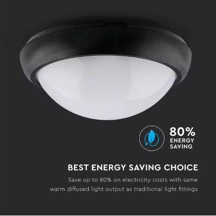 LED Εξωτερικό φωτιστικό οροφής LED/12W/230V IP54