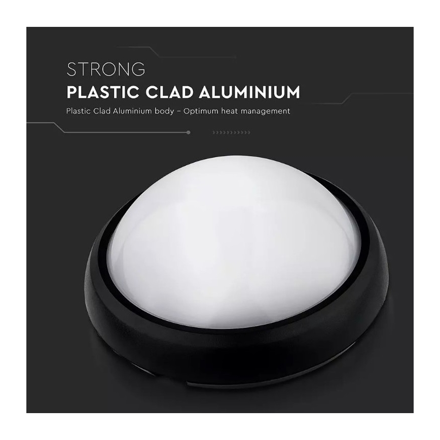 LED Εξωτερικό φωτιστικό οροφής LED/12W/230V IP54