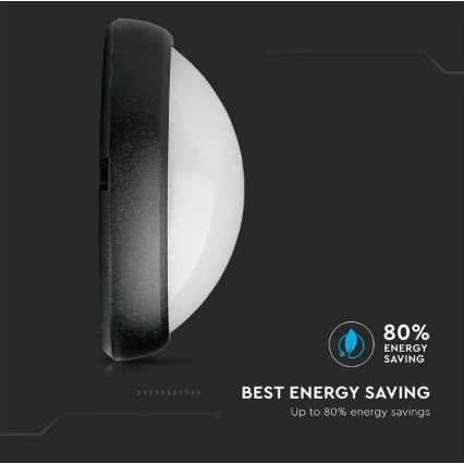 LED Εξωτερικό φωτιστικό οροφής LED/12W/230V IP54