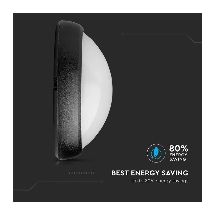 LED Εξωτερικό φωτιστικό οροφής LED/12W/230V IP54