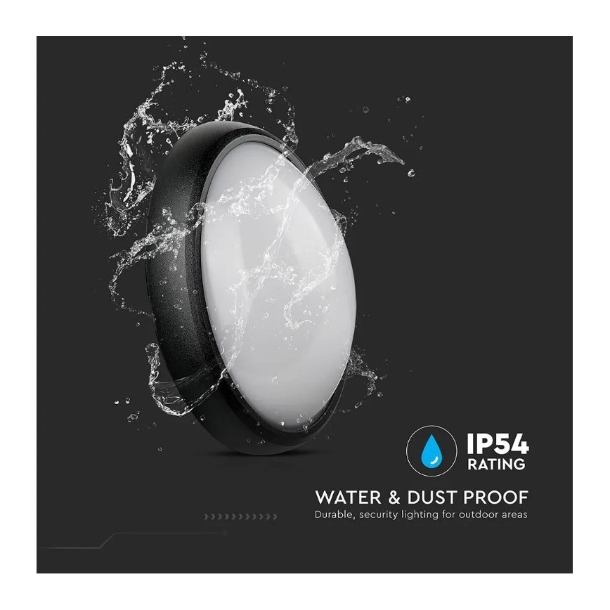 LED Εξωτερικό φωτιστικό οροφής LED/12W/230V IP54