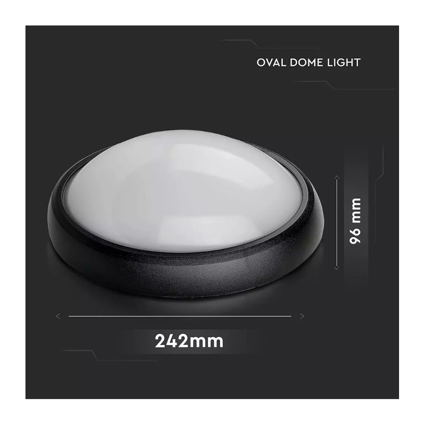 LED Εξωτερικό φωτιστικό οροφής LED/12W/230V IP54