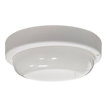 LED εξωτερικό φωτιστικό οροφής LED/8W/230V 4200K Ø14 cm IP64 λευκό