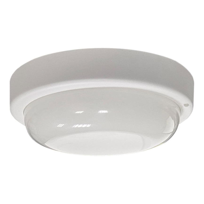 LED εξωτερικό φωτιστικό οροφής LED/8W/230V 4200K Ø14 cm IP64 λευκό