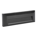 LED Εξωτερικό φωτιστικό σκάλας LED/3W/230V IP65 3000K μαύρο