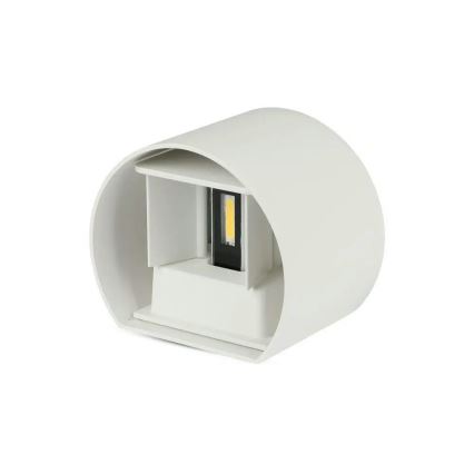 LED Εξωτερικό φωτιστικό τοίχου LED/6W/230V 4000K IP65 λευκό