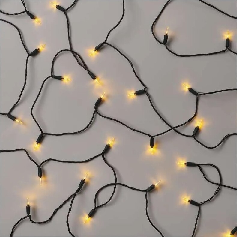 LED Εξωτερικό χριστουγεννιάτικο φωτιστικό αλυσίδα 150xLED/27,35μ IP44 vintage