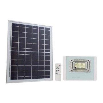 LED Εξωτερικός ηλιακός προβολέας LED/12W/3,2V IP65 4000K 5000 mAh + τηλεχειριστήριο