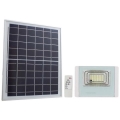LED Εξωτερικού χώρου solar προβολέας  LED/12W/3,2V IP65 4000K + τηλεχειριστήριο