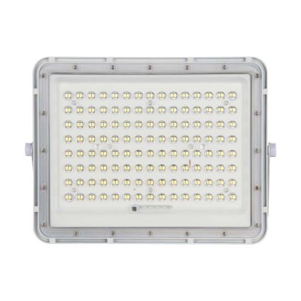 LED Εξωτερικού χώρου solar προβολέας  LED/20W/3,2V 4000K λευκό IP65 + τηλεχειριστήριο