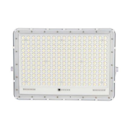 LED Εξωτερικού χώρου solar προβολέας  LED/30W/3,2V 4000K λευκό IP65 + τηλεχειριστήριο