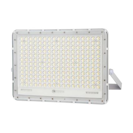 LED Εξωτερικού χώρου solar προβολέας  LED/30W/3,2V 4000K λευκό IP65 + τηλεχειριστήριο