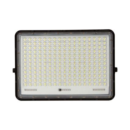 LED Εξωτερικού χώρου solar προβολέας  LED/30W/3,2V 4000K μαύρο IP65 + τηλεχειριστήριο