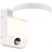 LED Εξωτερικού χώρου wall flexible φωστικό με αισθητήρα LED/17W/230V IP65 4000K λευκό