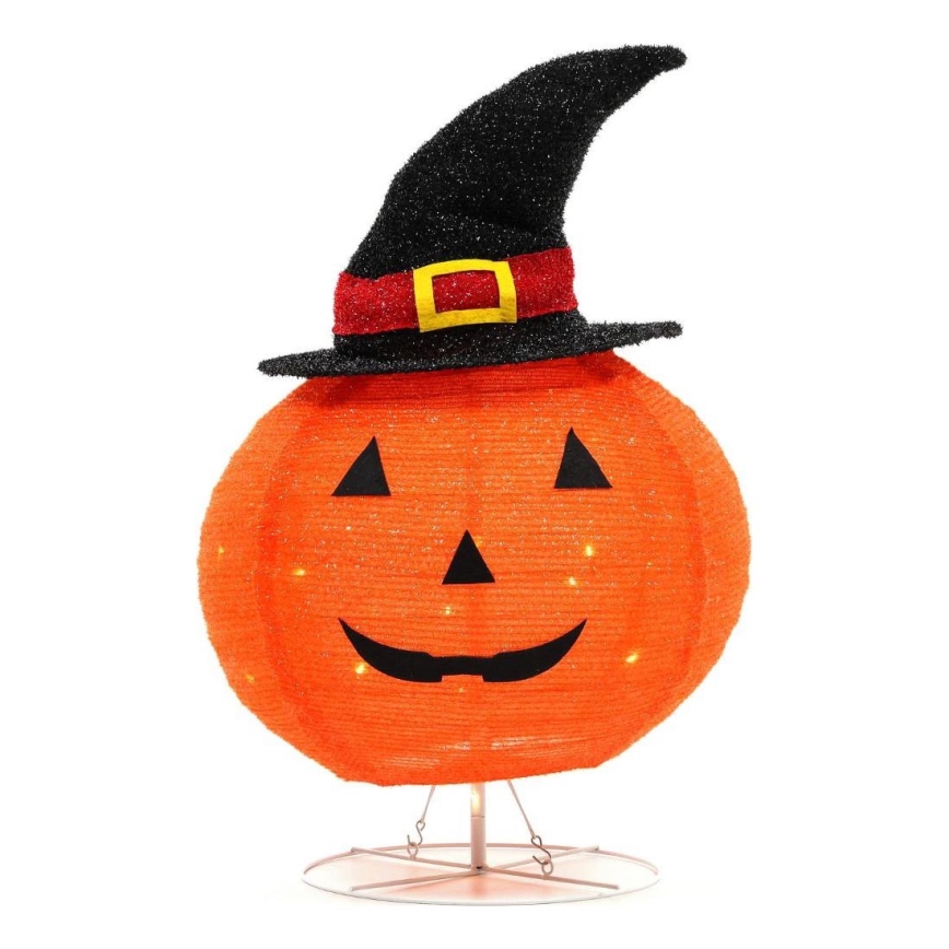 LED Εξωτερικού χώρου διακοσμητικό HALLOWEEN LED/3xAA/θερμό λευκό IP44 κολοκύθα